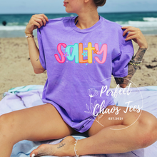 Load image into Gallery viewer, Salty beach vibes t-shirt