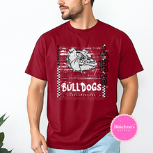 Load image into Gallery viewer, Bulldog grunge tshirt
