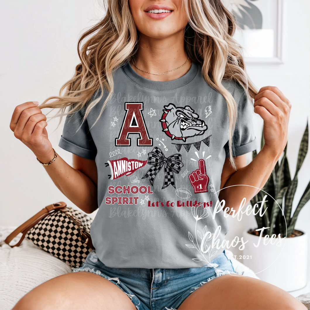 Anniston High School Spirit t-shrit