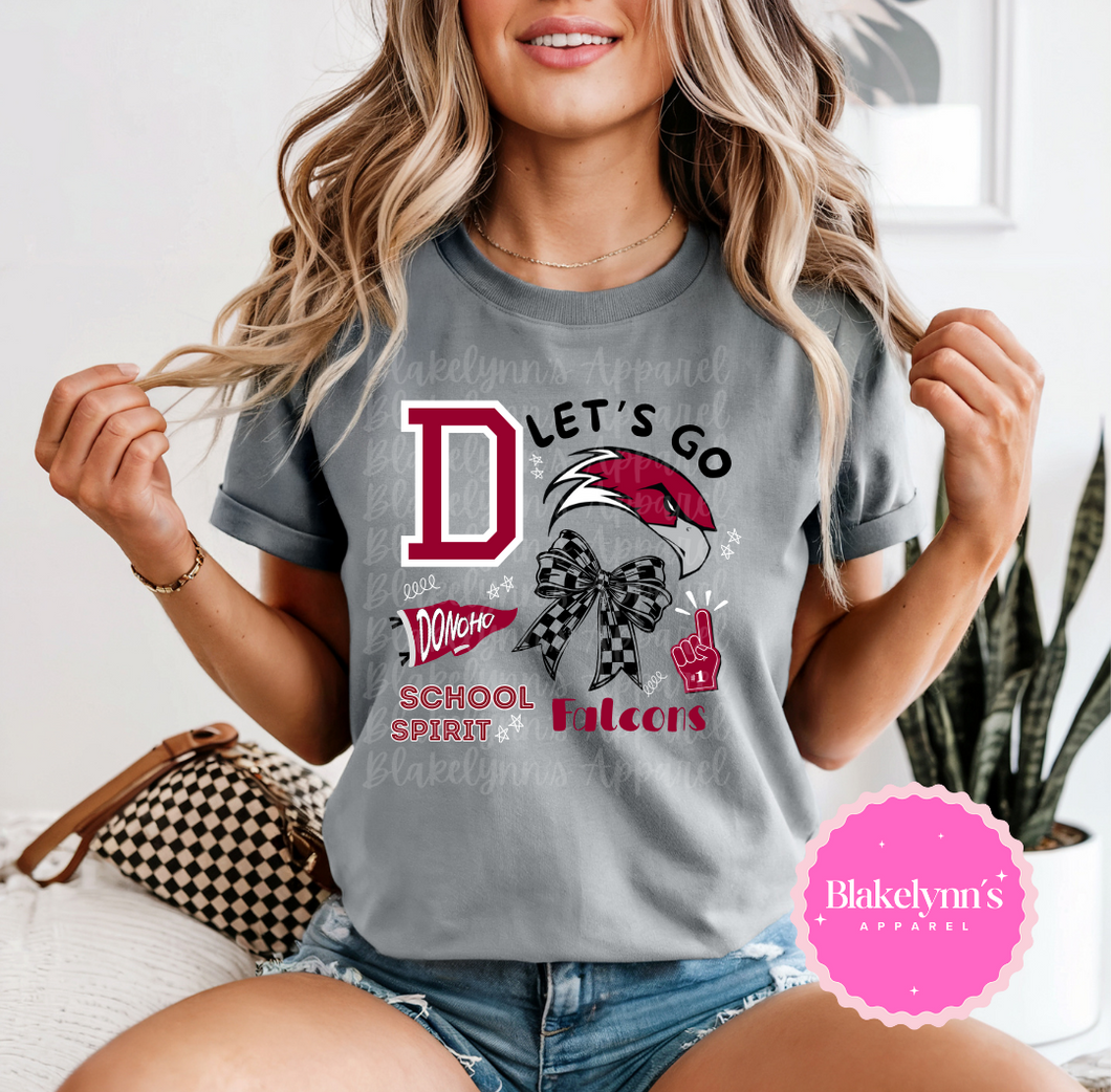 Donoho Falcons t-shirt