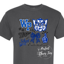 Load image into Gallery viewer, White Plains Wildcats doodle t-shirt
