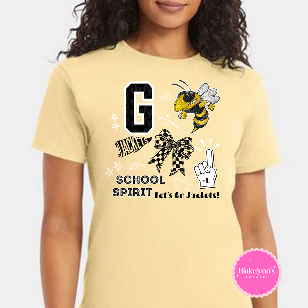 Glencoe Jackets School spirit tshirt