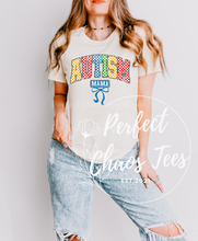 Load image into Gallery viewer, Autism Mama With Bow T-shirt
