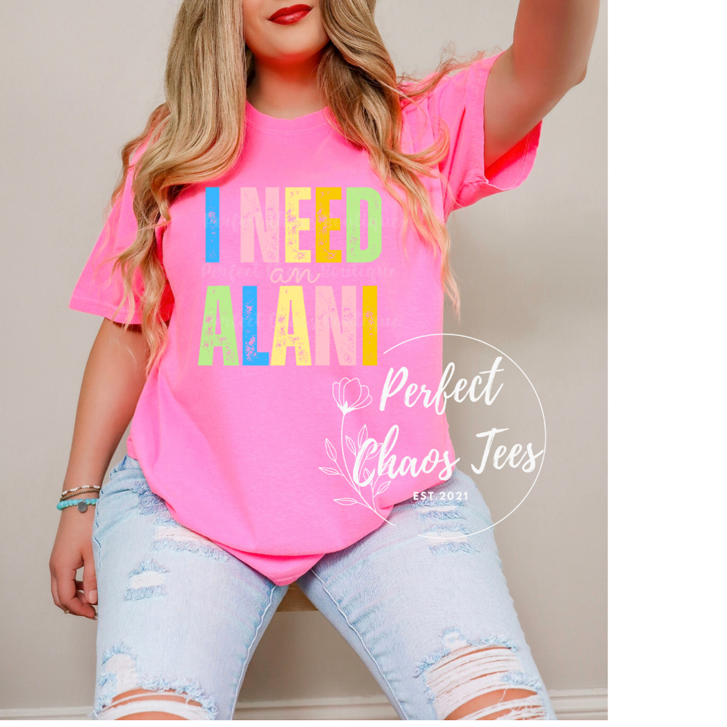 I need an Alanti T-shirt